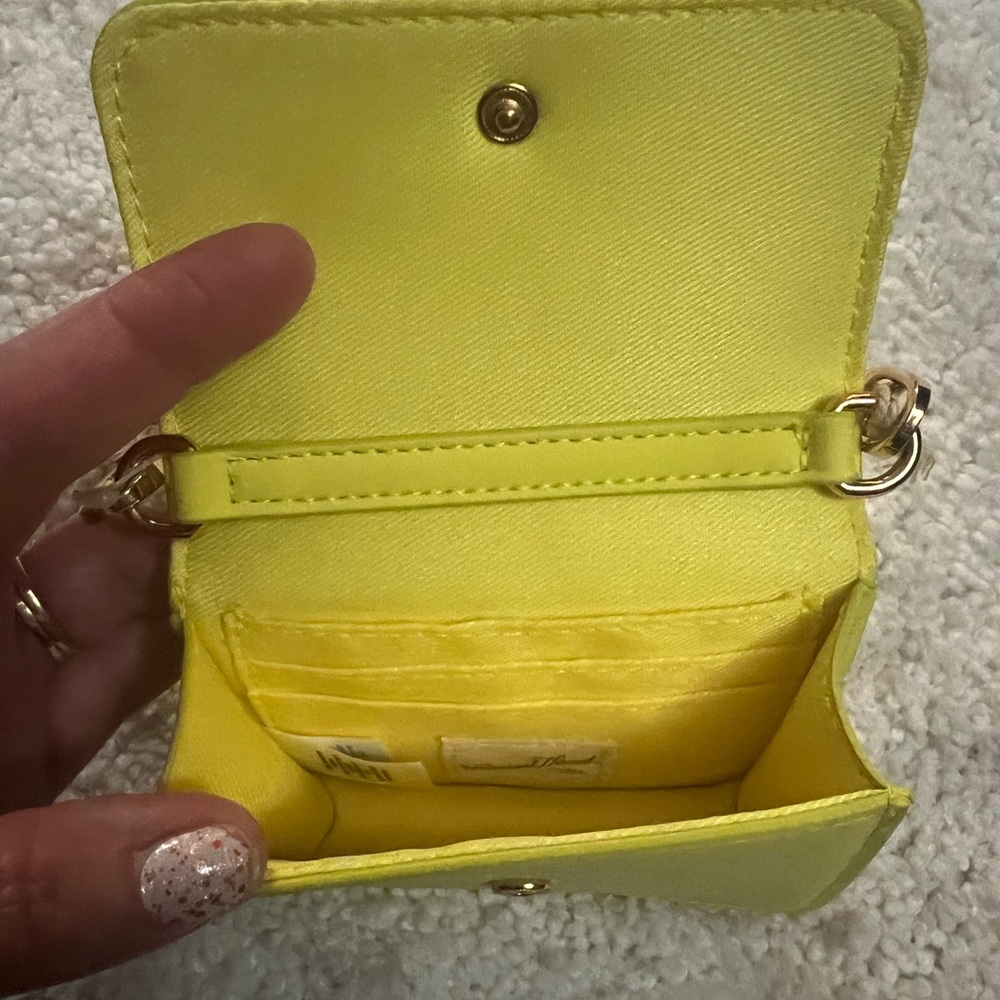 Universal Thread Yellow Mini Bag with Chain Strap - Picture 11 of 11